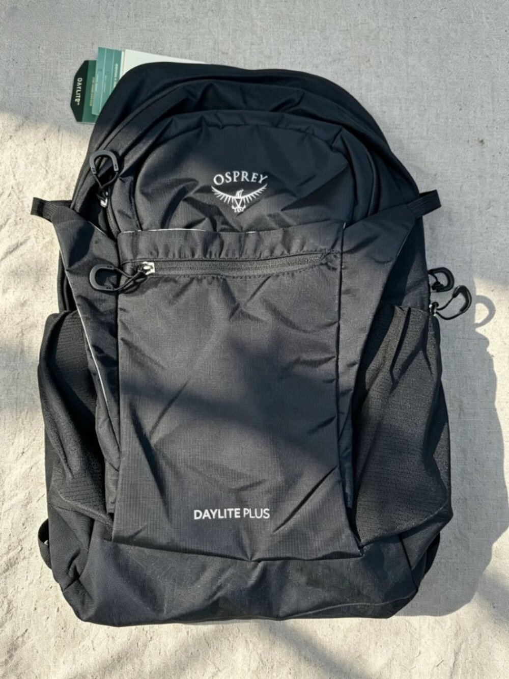 Osprey Daylite Plus 20L Black Backpack Lightweight Daypack